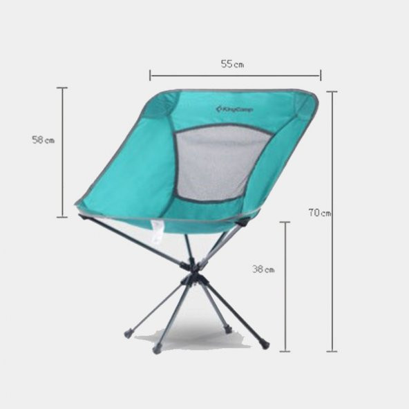 KINGCAMP SWIVEL MINI SANDALYE - Resim 4