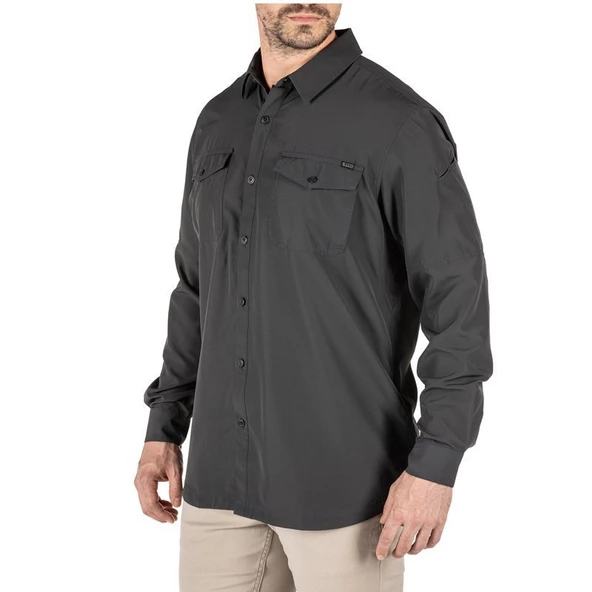 5.11 MARKSMAN L/S GRI GOMLEK - Resim 12