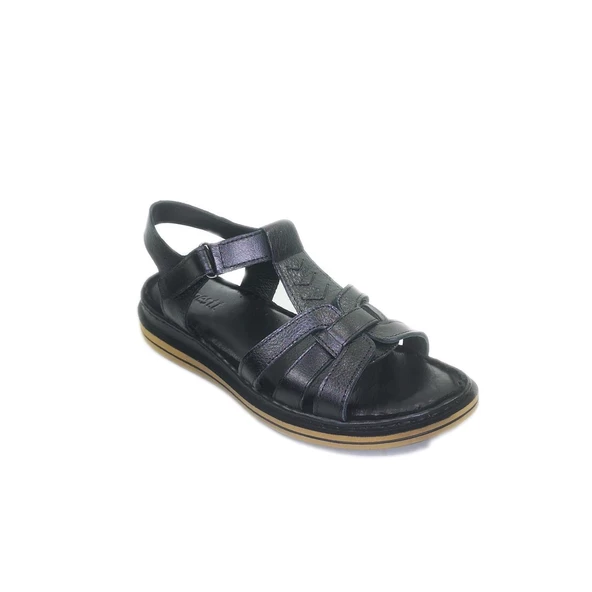 Janestt Kadın Deri Sandalet 439-017 - Resim 6