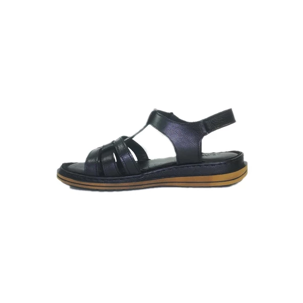 Janestt Kadın Deri Sandalet 439-017 - Resim 8