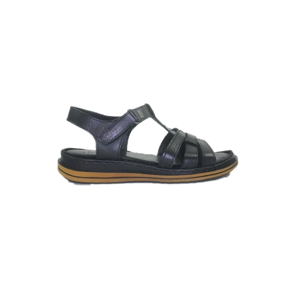 Janestt Kadın Deri Sandalet 439-017 - Resim 7