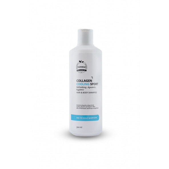 Natvitday Collagen Cooling Sport Shampoo 500ml ürün görseli 1