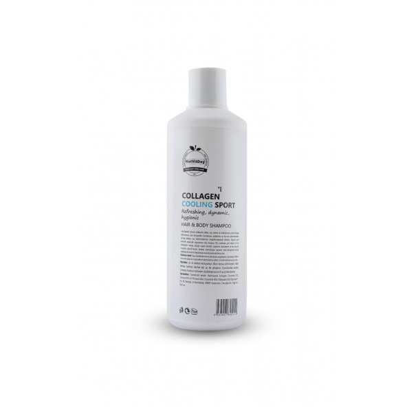 Natvitday Collagen Cooling Sport Shampoo 500ml - Resim 2