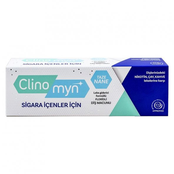 Clinomyn Diş Macunu Sigara İçenler İçin 75ml. ürün görseli 1