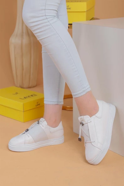 Alvaro Beyaz Renkli Sneaker ürün görseli 1