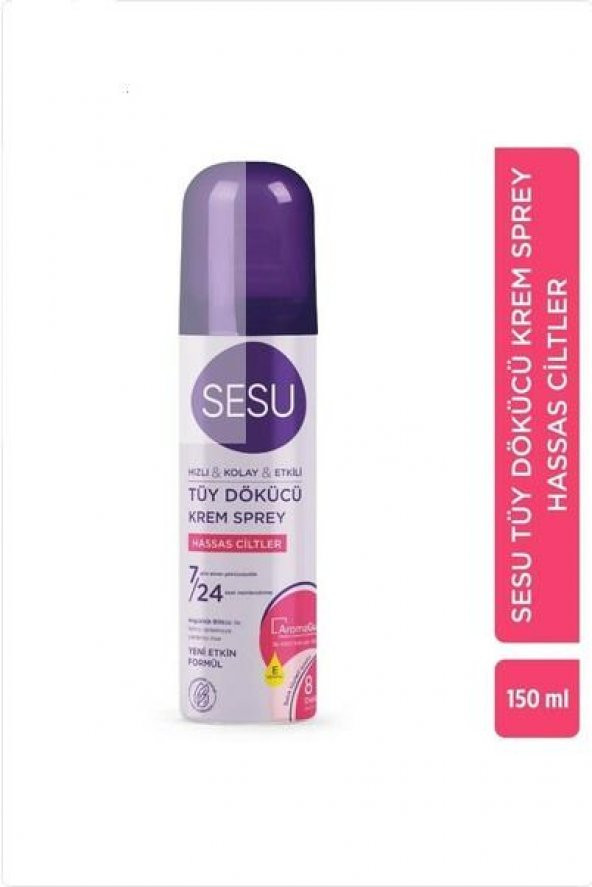 Sesu Tüy Dökücü Köpük 150ml Hassas Ciltler ürün görseli 1