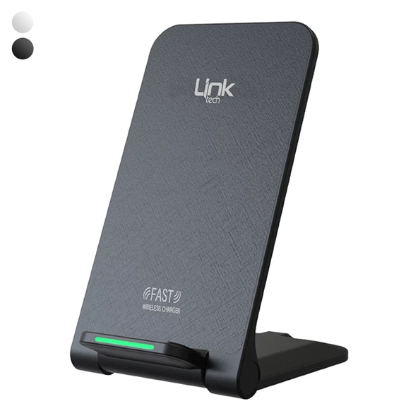 LinkTech W515 15W Hızlı Şarj Destekli Katlanabilir Kablosuz Şarj Standı ürün görseli 1