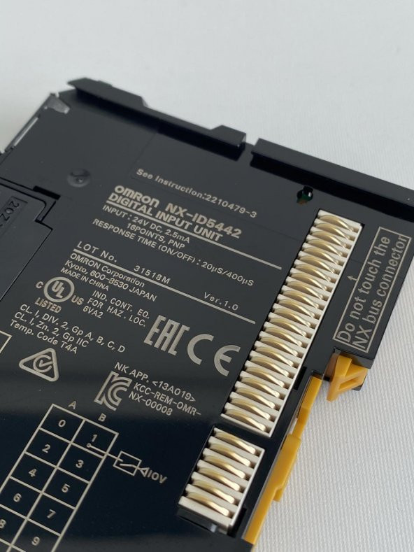 Omron NX-ID5442 Dijital Giriş Ünitesi - Resim 4