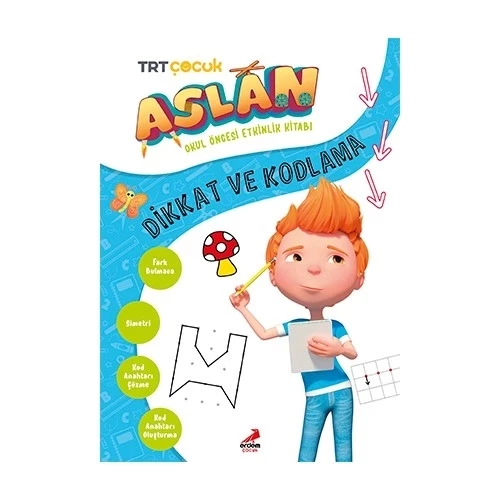 Erdem Çocuk Aslan Dikkat ve Kodlama Seçkin Tabar ürün görseli 1