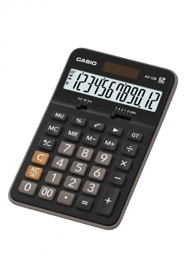 Casio Ax-12b 12 Hane Masa Üstü Hesap Makinesi ürün görseli 1