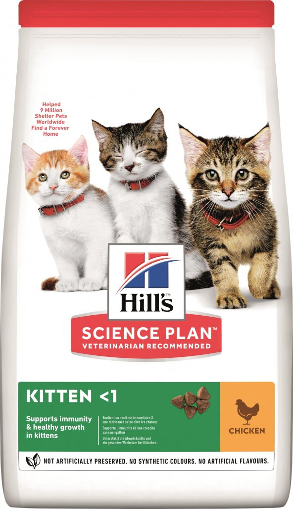 Hills Science Plan Tavuklu Yavru Kedi Maması 1,5 Kg ürün görseli 1