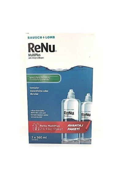 Bausch Lomb Renu Multi Plus 2 Li 360 ML ürün görseli 1