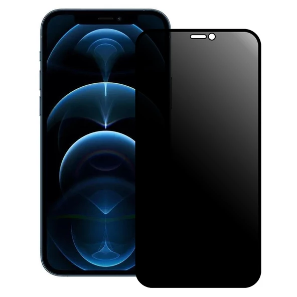 Bufalo iPhone 12 Pro Max ESD Anti Static Hayalet Privacy Cam Ekran Koruyucu ürün görseli 1