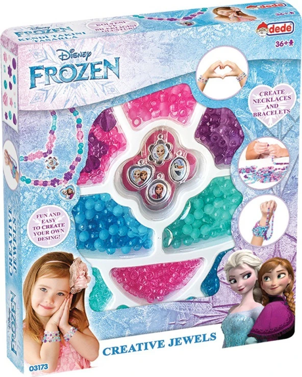 Lisanslı Frozen Takı Seti Tekli Kutu 1737 - Resim 2