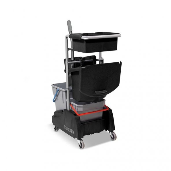 Numatic TMR 2815W Çift Kovalı Çöp Toplamalı Temizlik Arabası ürün görseli 1