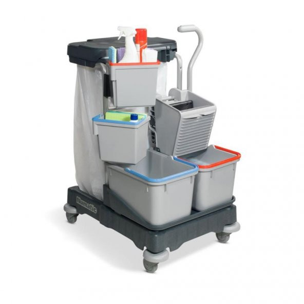 Numatic SCG1405 Çift Kovalı Çöp Toplamalı Temizlik Arabası ürün görseli 1