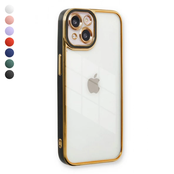 iPhone 14 Plus Kılıf Liva Lazer Silikon Kapak ürün görseli 1