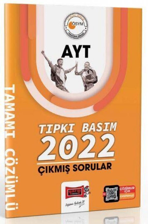 AYT Tıpkı Basım 2022 Çıkmış Sorular Yargı Yayınları ürün görseli 1