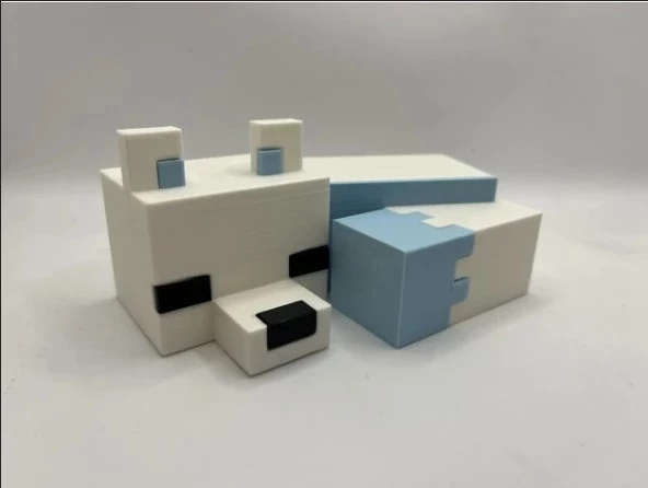 Minecraft Arctic Fox ürün görseli 1