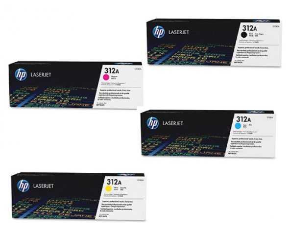 HP 312A Black Siyah 2.400 Sayfa Toner CF380A ürün görseli 1