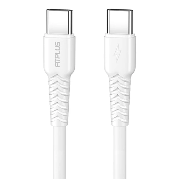 FitPlus Bianca B543 Type-C - Type-C Flex 20W PD Şarj Kablosu 1mt - Resim 3