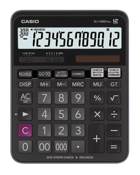 Casio DJ-120D Plus Masaüstü Hesap Makinesi - Resim 2