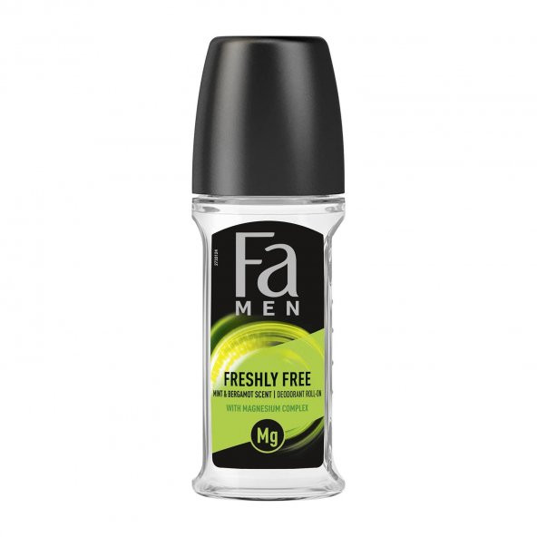 Fa Men Roll-On Deodorant Freshly Free 50ml ürün görseli 1