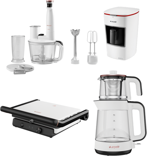 Arçelik ARÇELİK RESİTAL BEYAZ ÇEYİZ SETİ ürün görseli 1