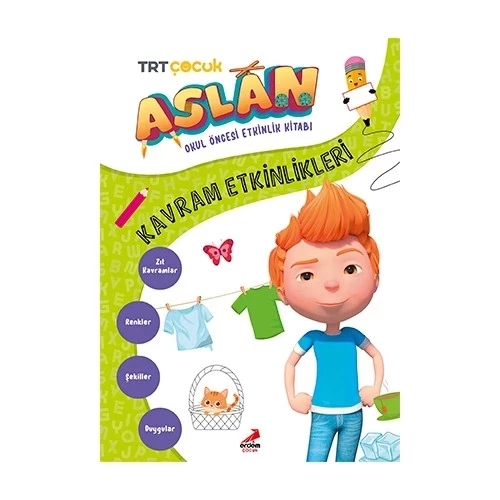 Erdem Çocuk Aslan Okulöncesi Kavram Etkinlikleri ürün görseli 1