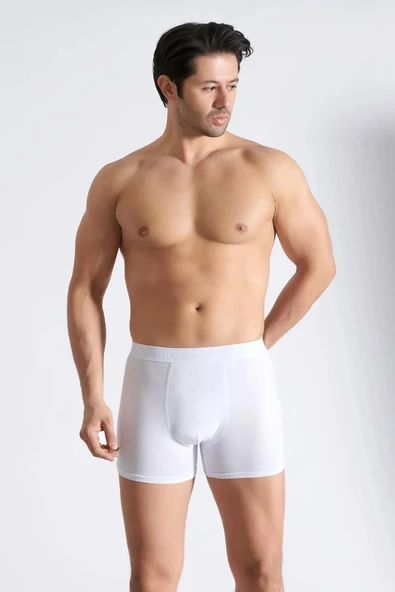 Tutku Elit Erkek Modal Pamuklu Boxer 3'lü Paket Likralı ELT1251 ürün görseli 1