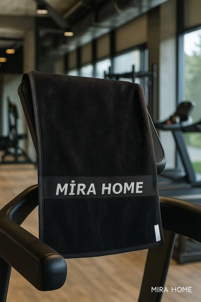Mira Home Spor Havlusu Fitness Yumuşak Sporcu Havlu %100 Pamuklu 30x100 Cm ürün görseli 1