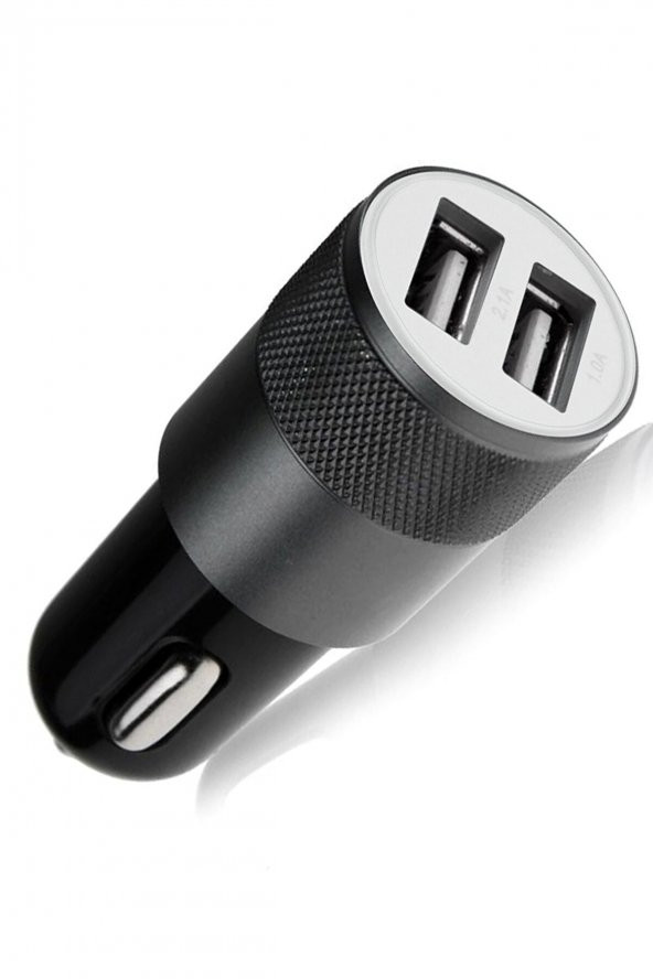 Samsung Uyumlu Araç Içi Çakmaklık Şarj Aleti Usb Girişli - Araç Içi Çakmaklık Şarj 2li ürün görseli 1