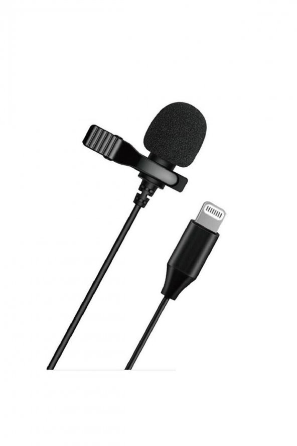 Lavalier Yaka Mikrofonu (iphone-lightning) - Resim 2