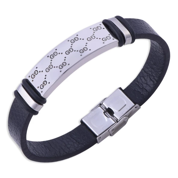 Siyah Erkek Bileklik CB 5001 NS-04044 ürün görseli 1