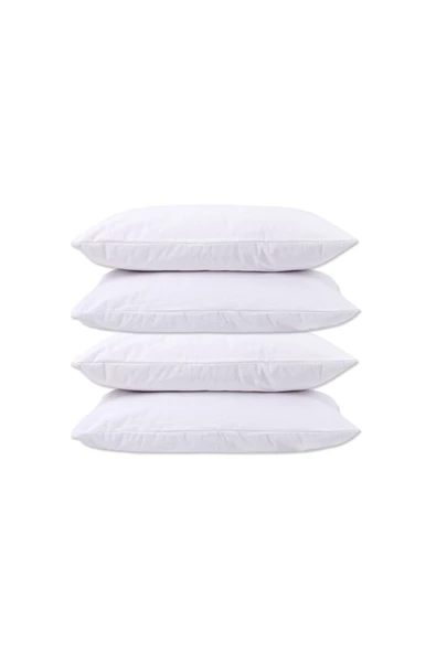4 lü Sıvı Geçirmez Yastık Alezi Pamuklu Kapaklı 50x70+20 Cm ürün görseli 1