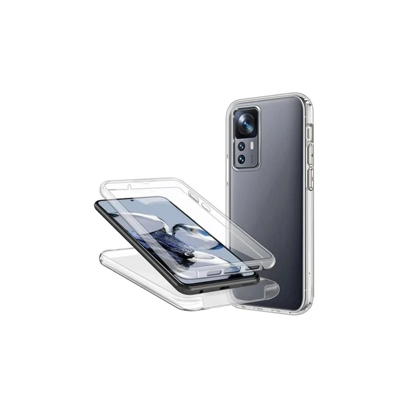 Gpack Xiaomi 12T Kılıf Ön Arka  Silikon Koruma ürün görseli 1