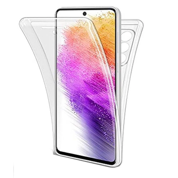 Gpack Samsung Galaxy M52 Kılıf Ön Arka  Silikon Koruma ürün görseli 1