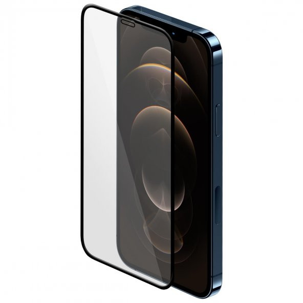 Vendas iPhone 12 Pro Uyumlu (12 Pro) Super Hardness Tam Kaplama Temperli Cam Ekran Koruyucu ürün görseli 1