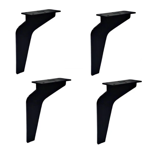 4 Adet Kartal Ayak Metal 17 cm Mat Siyah Mobilya Koltuk Ayağı ürün görseli 1
