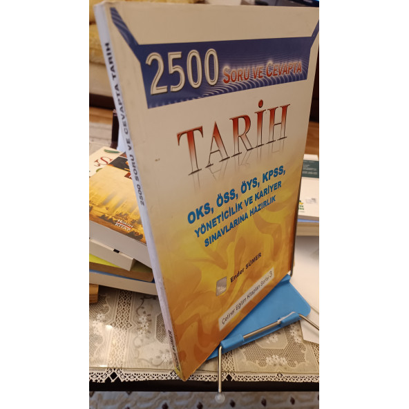 2500 SORU VE CEVAPTA TARİH Ender SÜMER - Resim 3