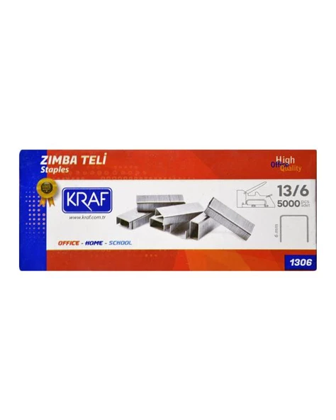 Kraf 13/6 Zımba Teli 5000li 1306 ürün görseli 1