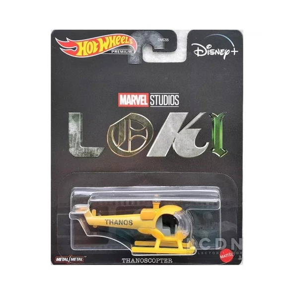 Hot Wheels Premium HCP23 Marvel Studios Loki Thanoscopter ürün görseli 1