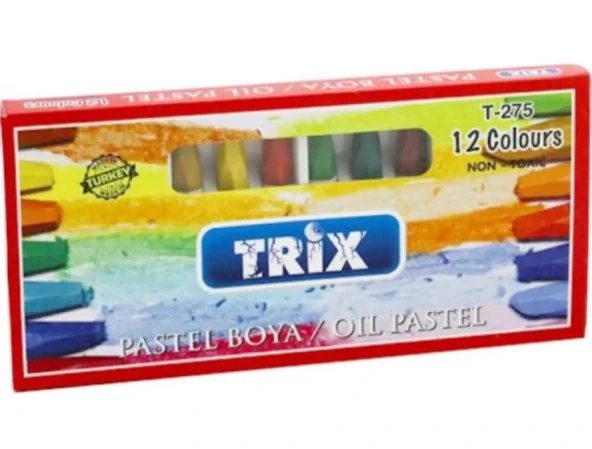 Trix 12 Renk Pastel Boya T-275 ürün görseli 1