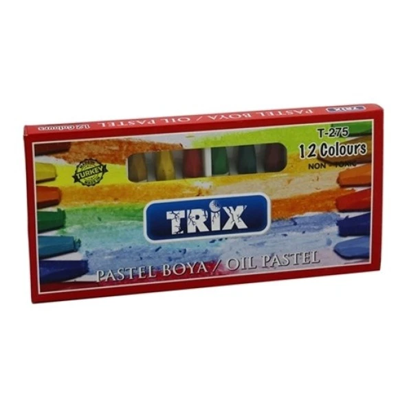 Trix 12 Renk Pastel Boya T-275 ürün görseli 1