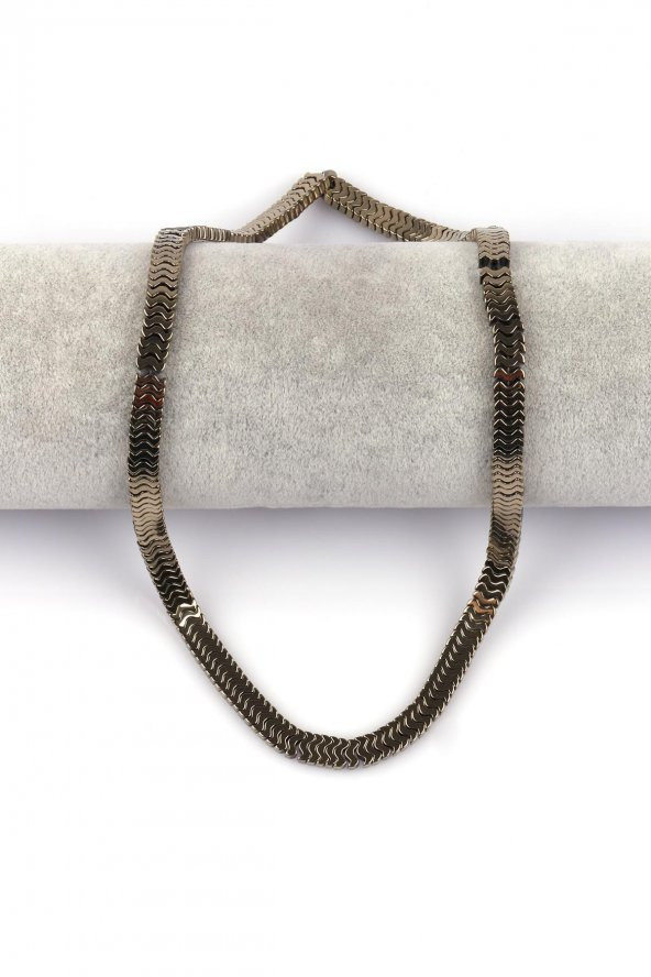 Koyu Gold Hematit Doğal Taş Dizi 7 x 1 mm W Kesim ürün görseli 1