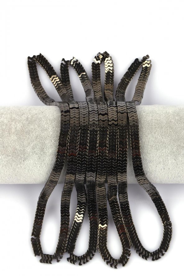 Hematit Doğal Taş Dizi 7 x 1 mm W Kesim ürün görseli 1