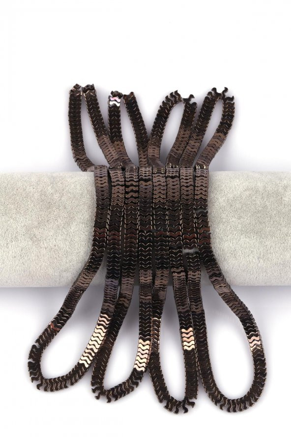 Hematit Doğal Taş Dizi 7 x 1 mm W Kesim ürün görseli 1