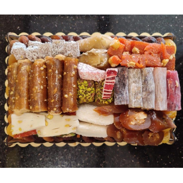 Öz Altın Kayısı Hediyelik Sepet 850 GR ürün görseli 1