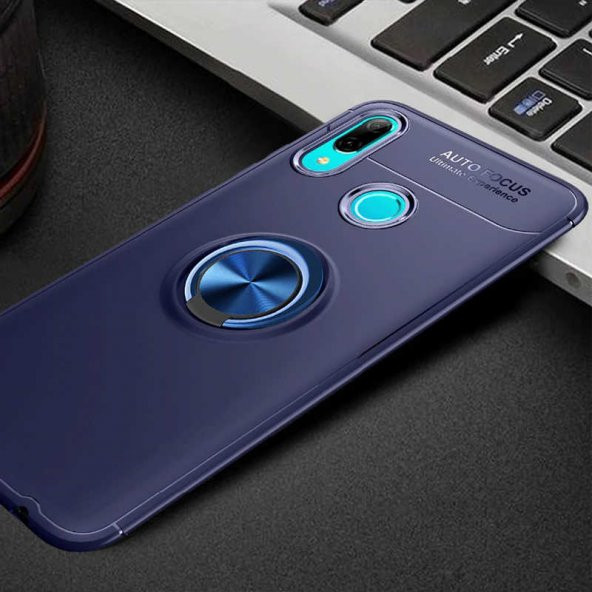 Huawei Y6 2019 Kılıf Yüzüklü Kamera Korumalı Range Silikon Kılıf ürün görseli 1