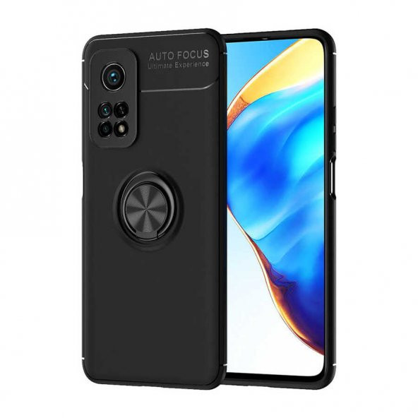 Xiaomi Mi 10T 5G Kılıf Yüzüklü Kamera Korumalı Range Silikon Kılıf ürün görseli 1
